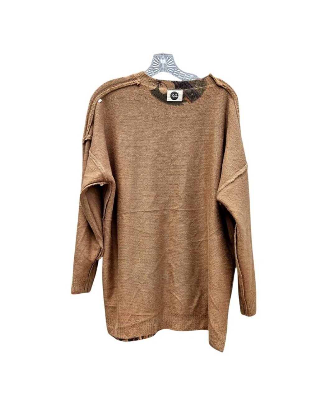 Yuma Chinese Brand Vintage Graphic Print Knit Pullover Sweater Unisex XXL - Picture 6 of 11
